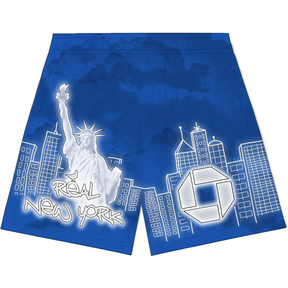 Blue Chase Shorts